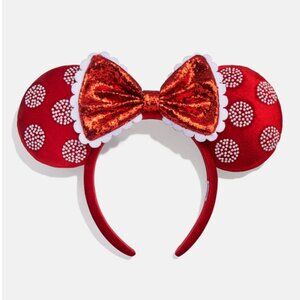 Minnie Mouse Pearl Polka Dot Ears Headband